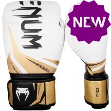 Venum - Challenger 3.0 Boxing Gloves - White/Gold
